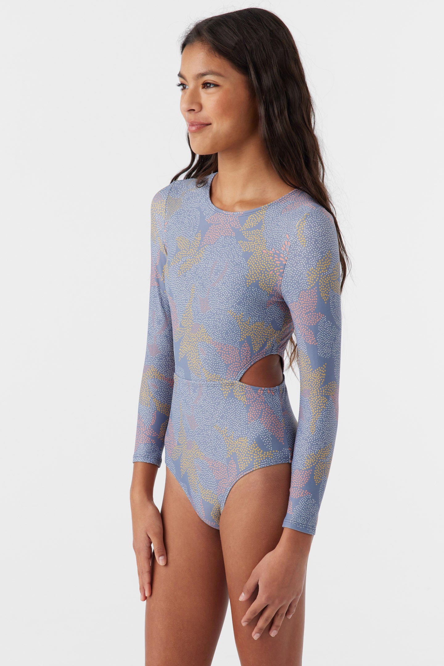 GIRL'S SANDRINE CUT OUT SURF SUIT