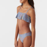 Girl's Sandrine Ruffle Bralette Swim Set