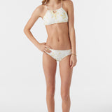 Girl's Tatianna Floral Keyhole Tank Swim Set