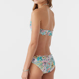 Girl's Janis Floral Ruffle Edge High Neck Set