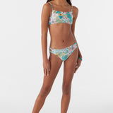 Girl's Janis Floral Square Neck Top Set