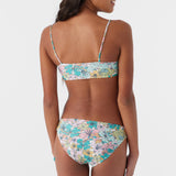 Girl's Janis Floral Square Neck Top Set