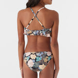 Girl's Macaw Tropical Peplum Tri Top Set