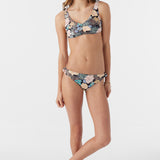 Girl's Macaw Tropical Hanky Tie Tank Set