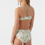 Girl's Halfmoon Tropical Strappy Side Bralette Set