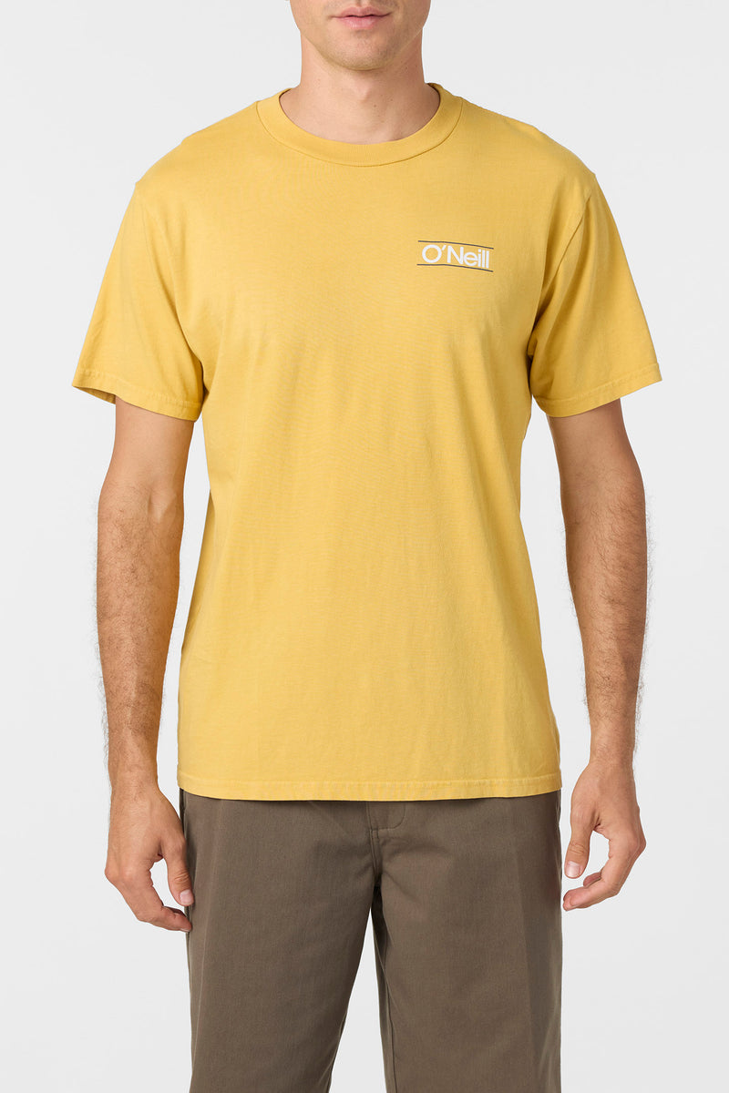 O'Riginals Parallel Lines Relaxed Fit Tee - Rattan | O'Neill
