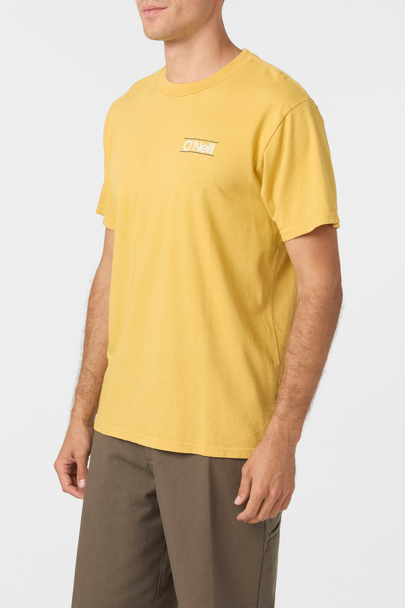 O'Riginals Parallel Lines Relaxed Fit Tee - Rattan | O'Neill