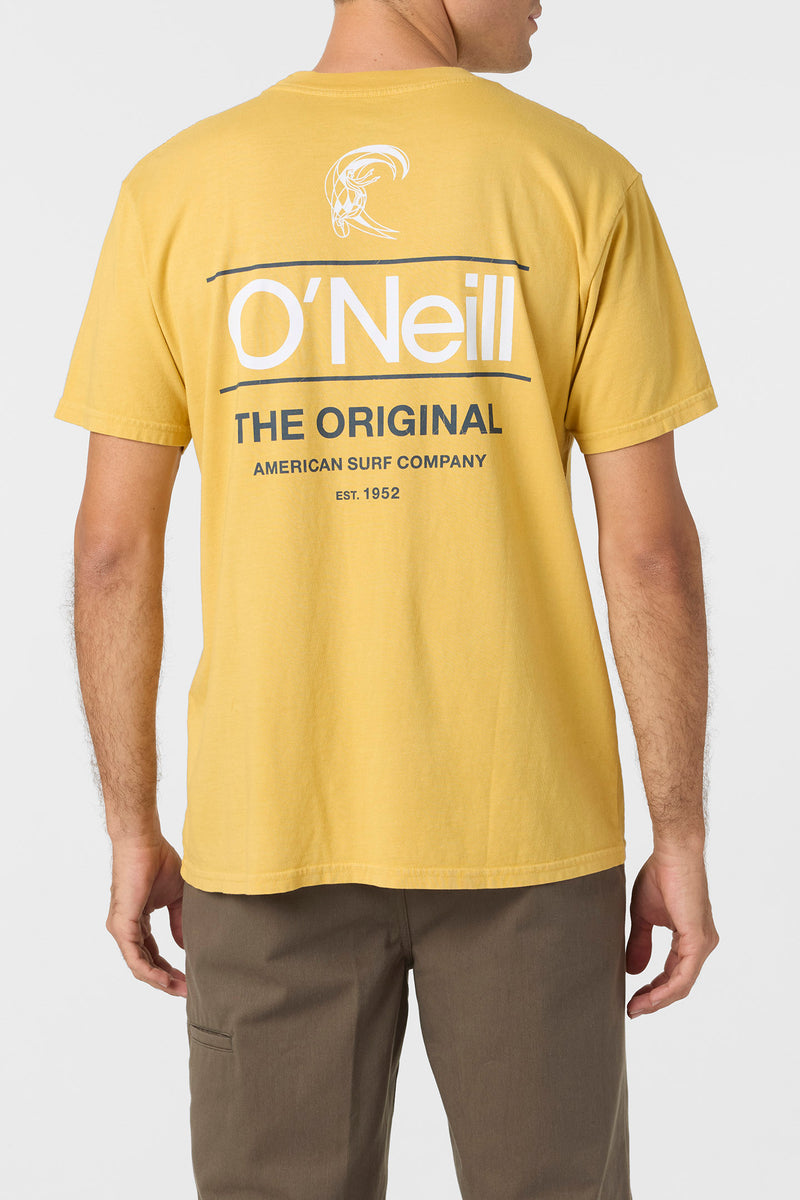 O'Riginals Parallel Lines Relaxed Fit Tee - Rattan | O'Neill