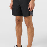 Perform Light Tech Panel Lined Elastic Waist 17" Hybrid Shorts