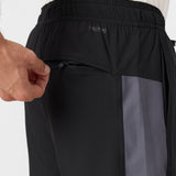 Perform Light Tech Panel Lined Elastic Waist 17" Hybrid Shorts