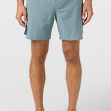 Perform Light Tech Panel Lined Elastic Waist 17" Hybrid Shorts