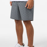 Stockpile Print Elastic Waist 18" Hybrid Shorts