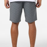 Stockpile Print Elastic Waist 18" Hybrid Shorts