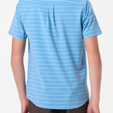Boy's TRVLR UPF Traverse Stripe Shirt