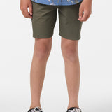 Boy's Utility Scallop Hybrid 16" Hybrid Shorts