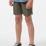 Boy's Utility Scallop Hybrid 16" Hybrid Shorts