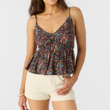 Shalah Ditsy Sleeveless Top