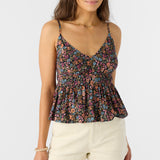 Shalah Ditsy Sleeveless Top