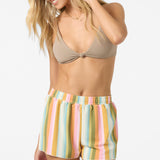 Cruising Printed Textured 2" Elastic Boardshorts