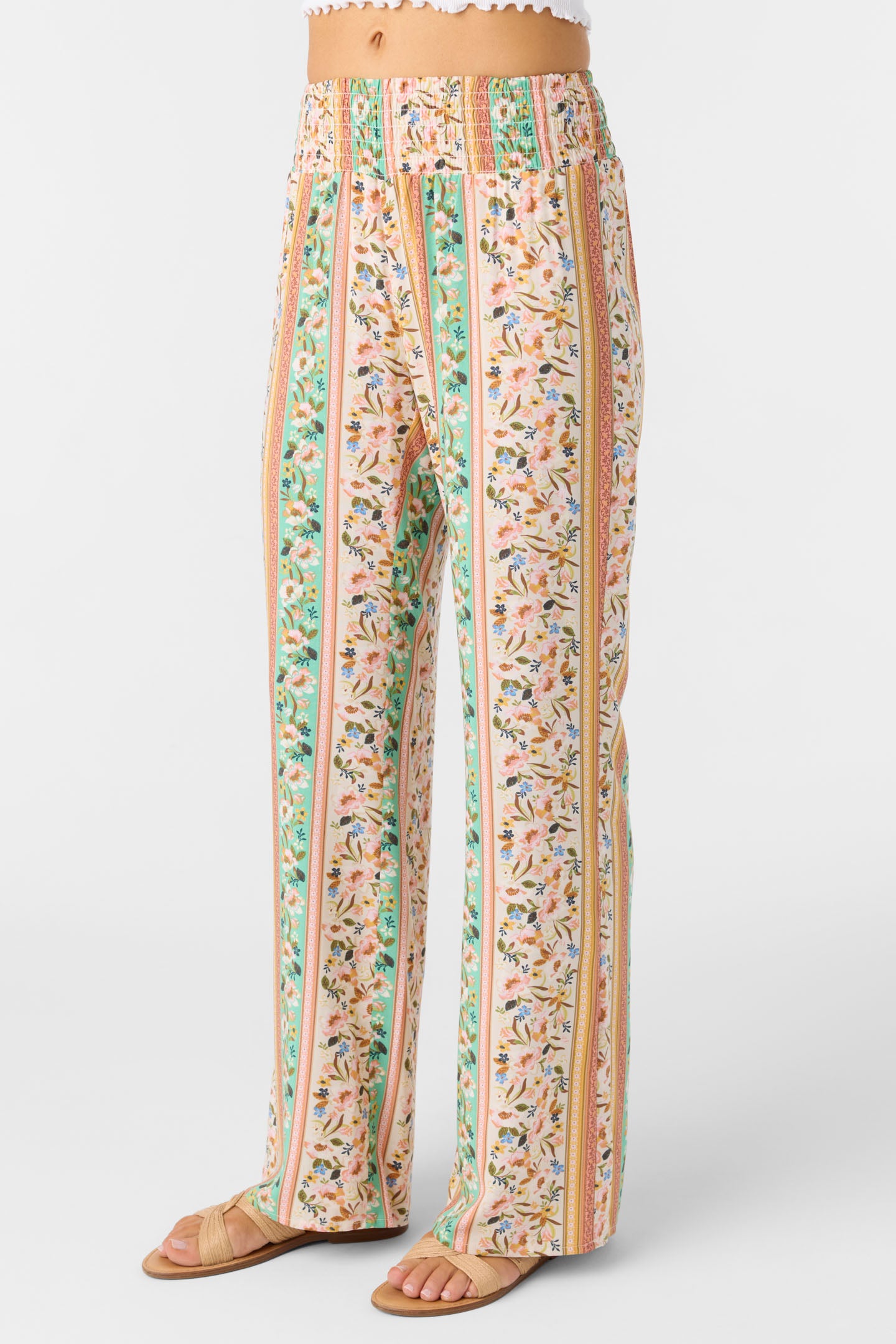 Jonie Cora Floral Pants - Tapioca | O'Neill