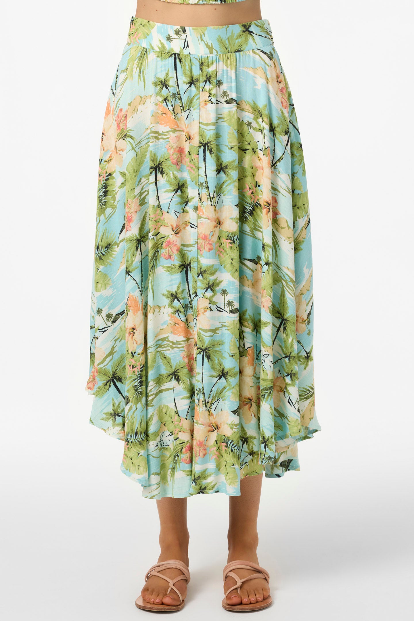 Marnie Tropical Maxi Skirts - Nile Blue | O'Neill