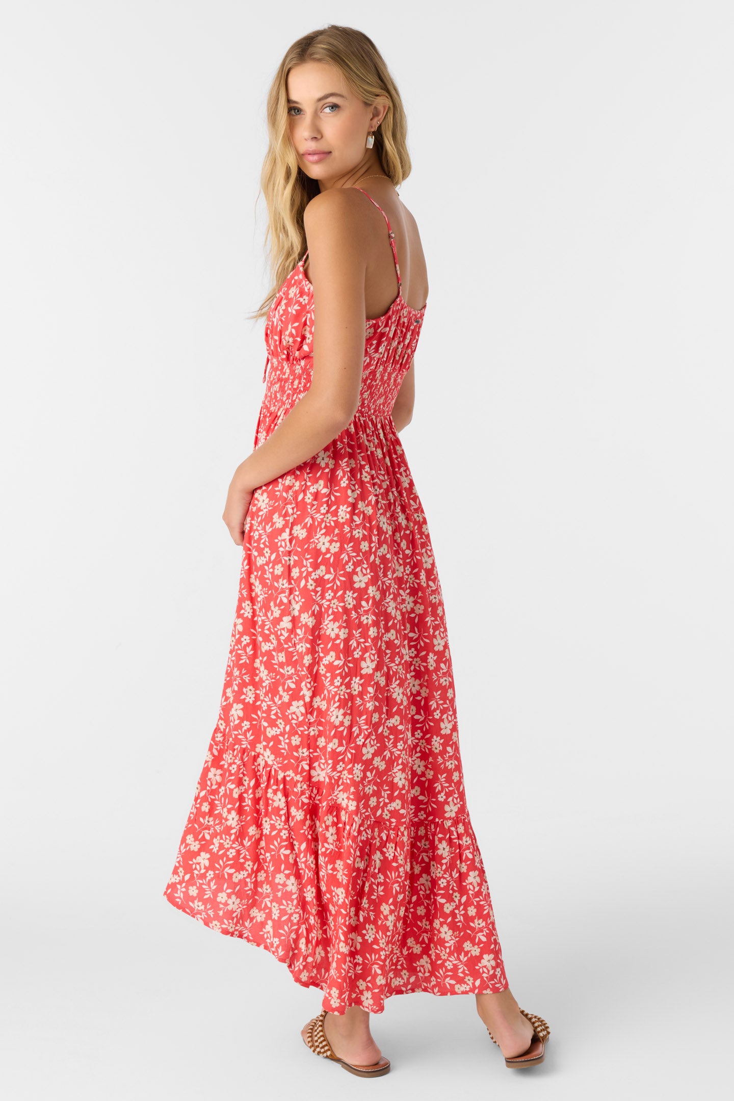 Lettie Printed Midi Dress Dress - Cayenne | O'Neill