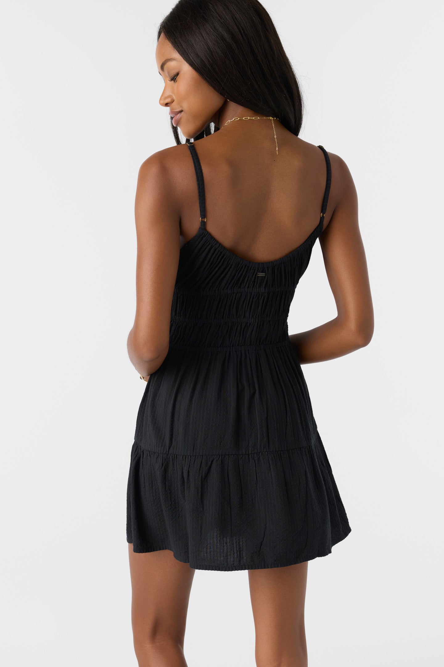 Eliana Short Dress - Black | O'Neill