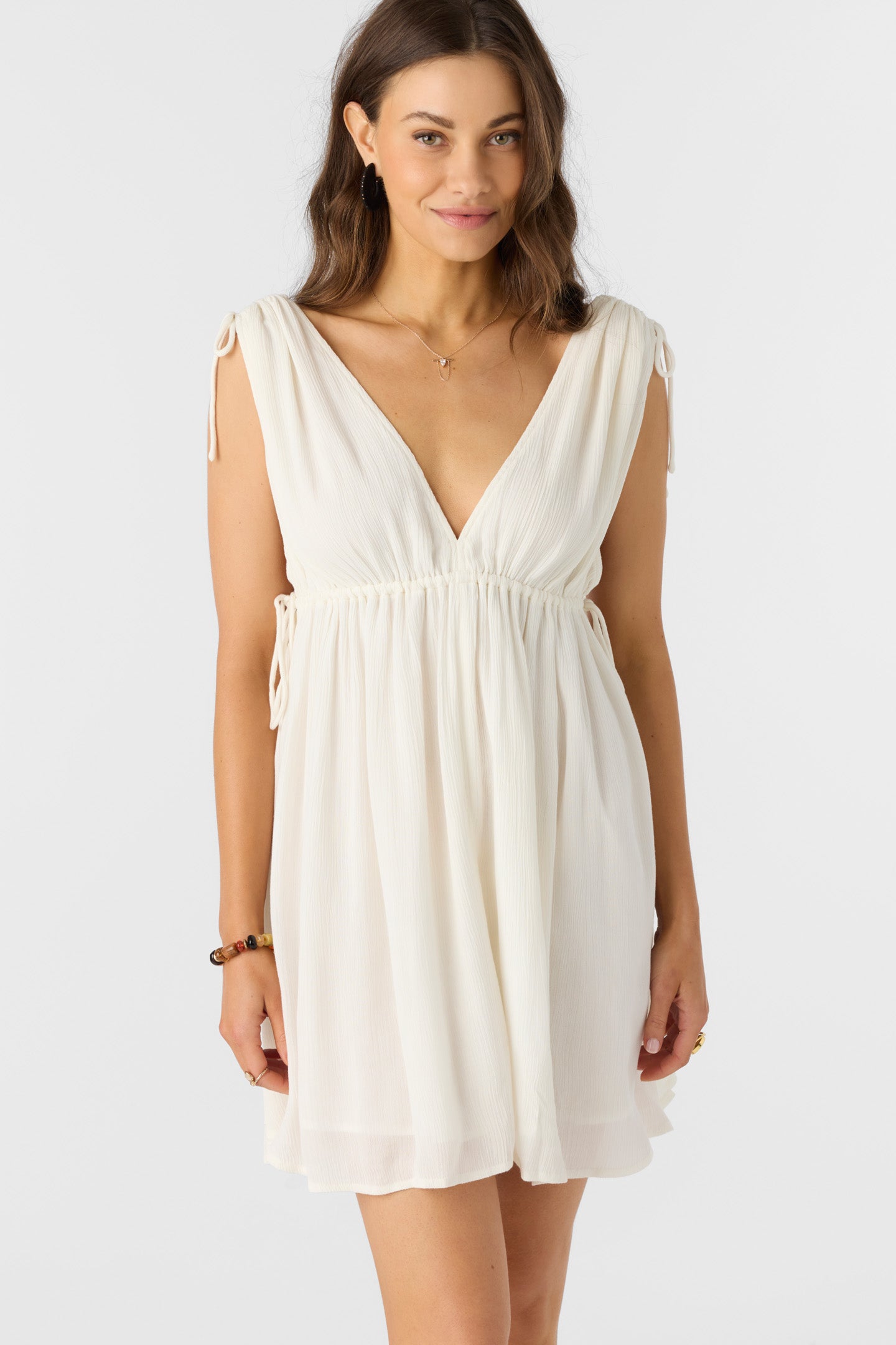 Madeleine Short Dress - Winter White | O'Neill Madeleine Short Dress - Winter White | O'Neill