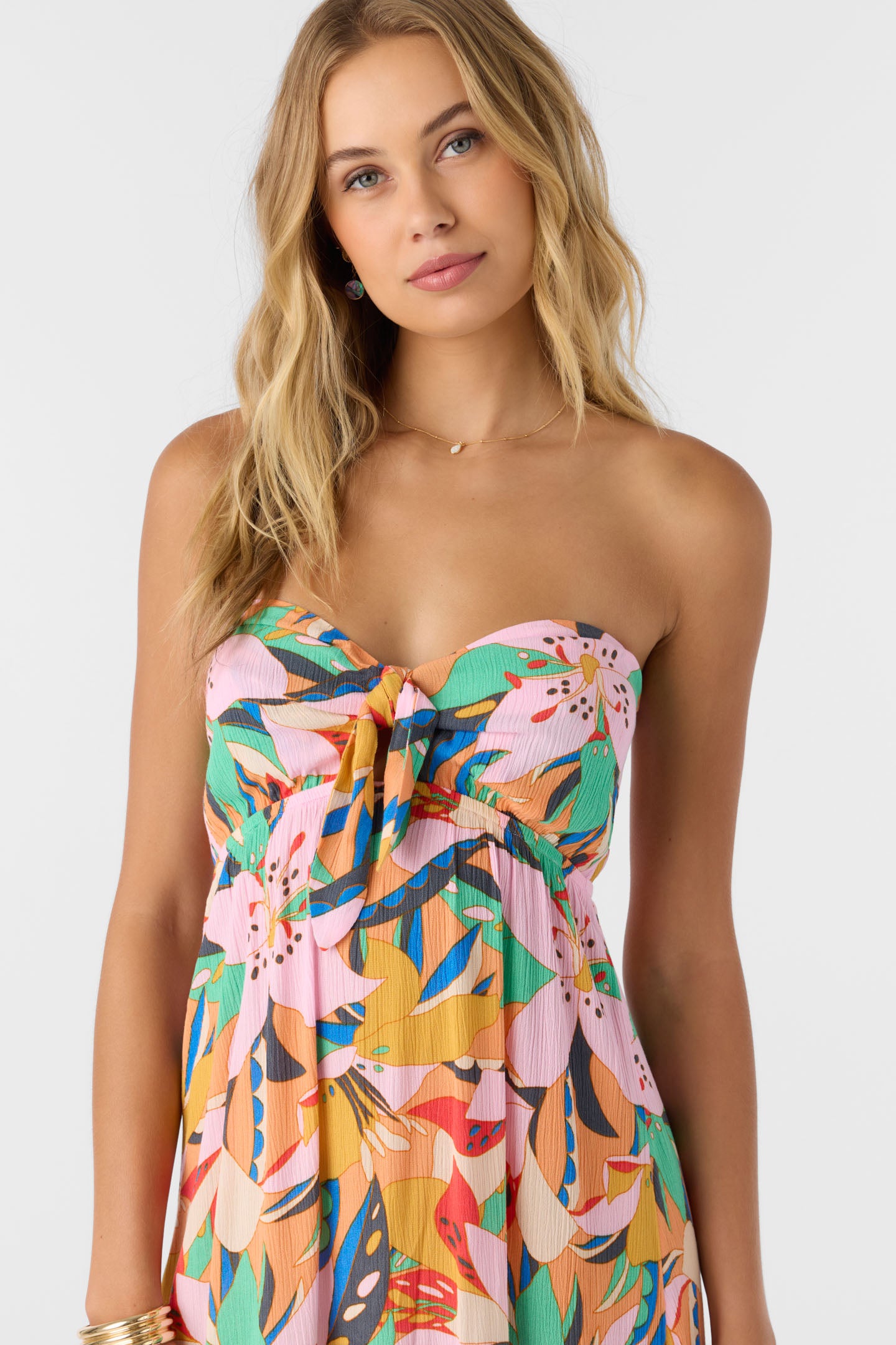 O'Neill Women's Isadora Printed Maxi Dress, Size XL, Viscose