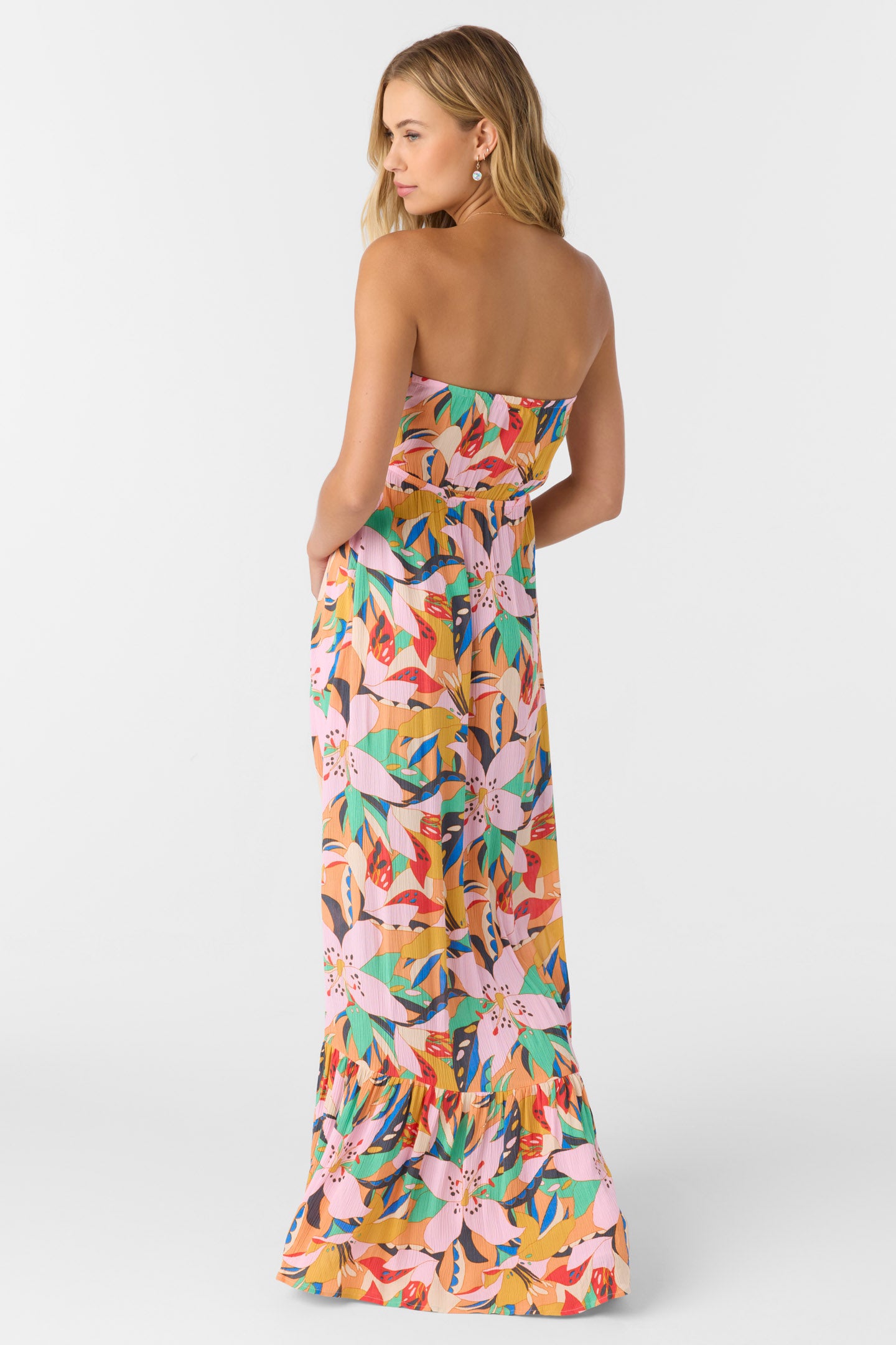 O'Neill Women's Isadora Printed Maxi Dress, Size XL, Viscose