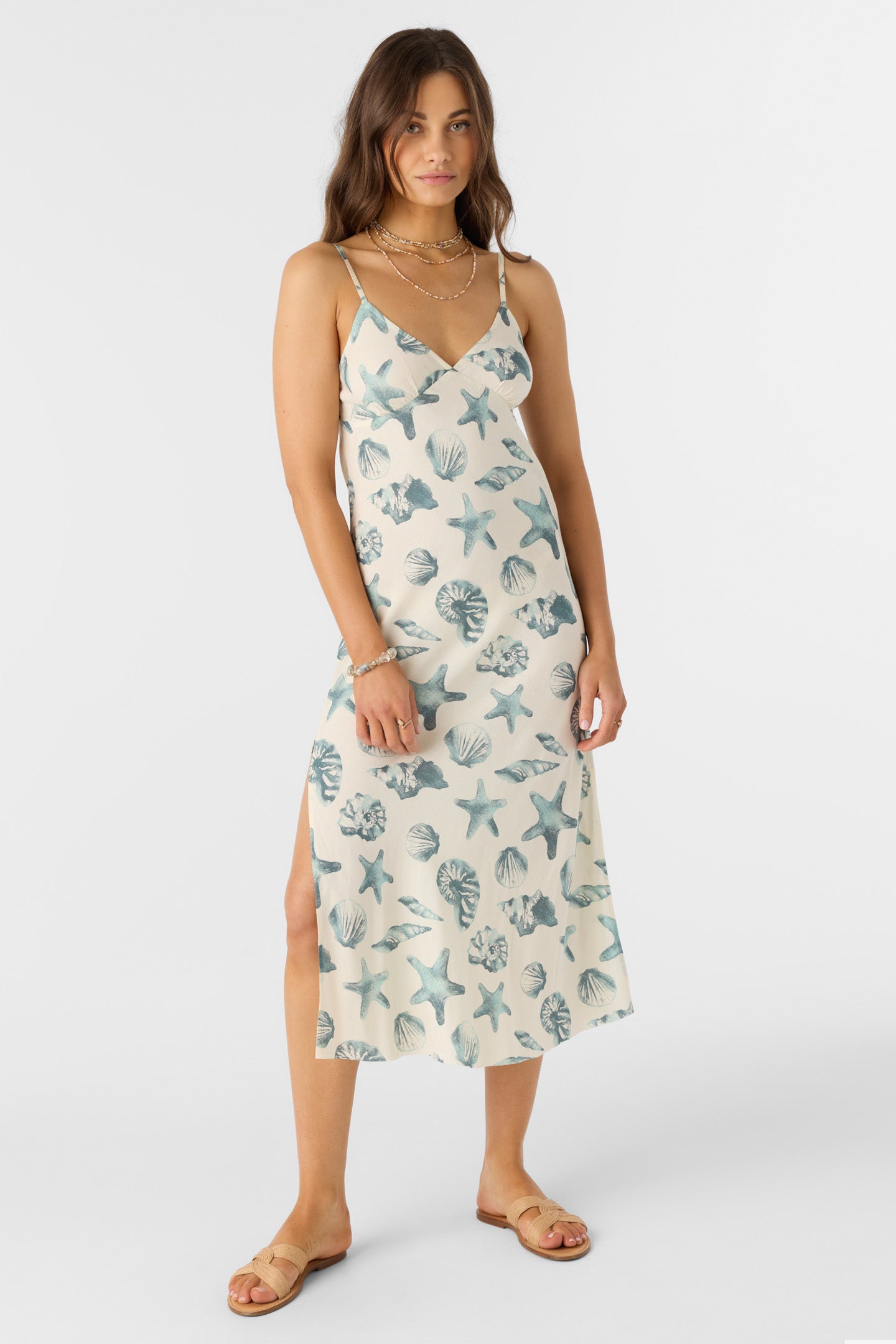 O'neill Luana Midi Dress - Winter White / M O'neill Luana Midi Dress - Winter White / M