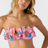 Cabana Floral Diaz Bandeau Top