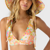 Brasilia Floral Cancun Bralette Top