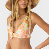 Brasilia Floral Cancun Bralette Top