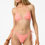 Paradise Plaid Venice Triangle Top