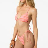 Paradise Plaid Venice Triangle Top