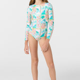 Girl's Maritime Twist Back Surf Suit