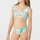 Girl's Maritime Fixed Tri Top Set
