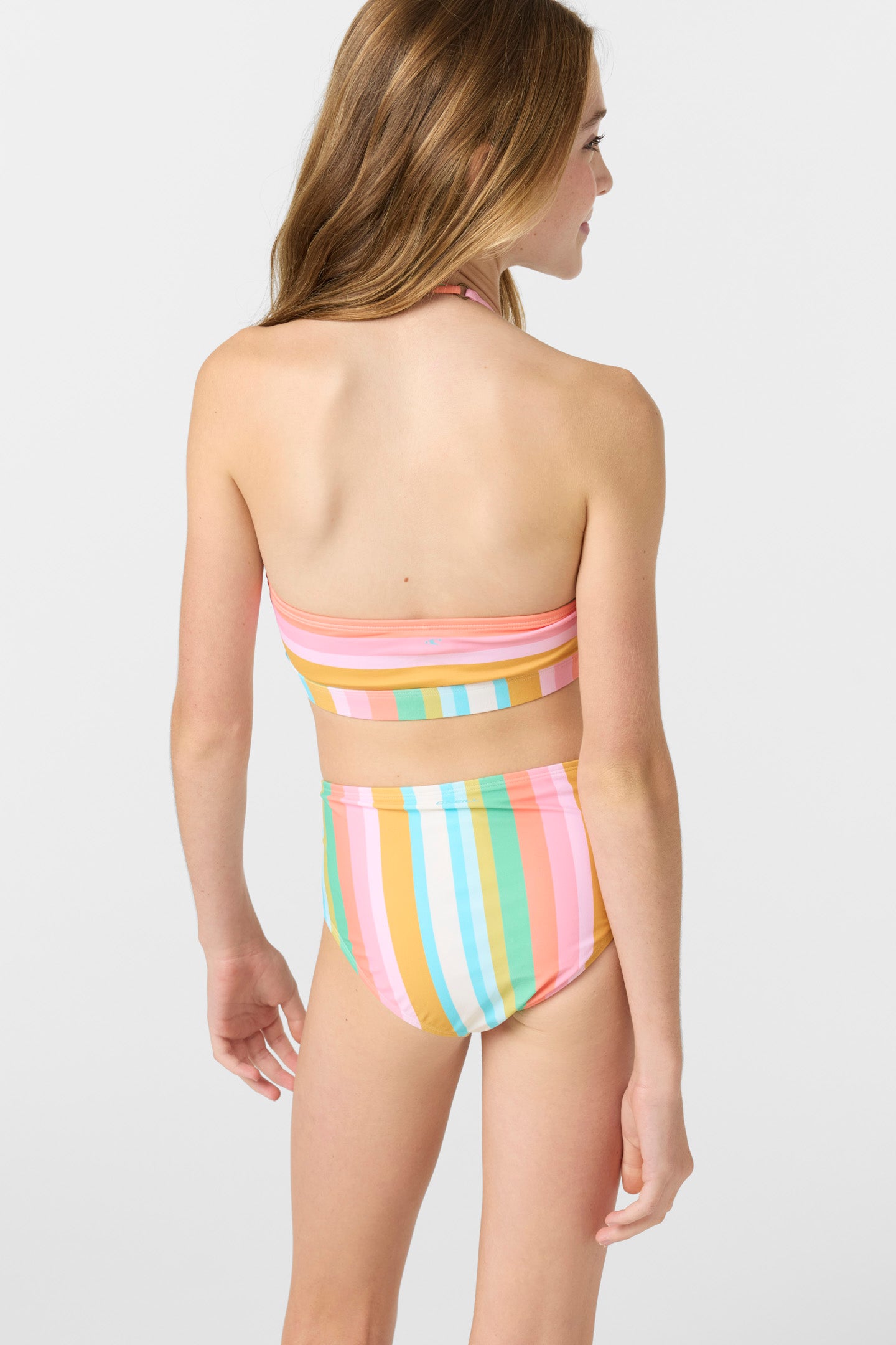 24時間お値下げ babylclubLuxgemhigh necktop Girl's Low Tide Peekaboo High Neck Top Set - Multi Clr | O'Neill