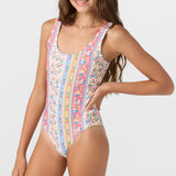 Girl's Cora Floral Classic One-Piece
