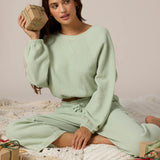 Tour Waffle Knit Slouchy Top