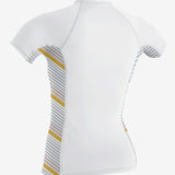 Women's Side Print S/S Rash Guard