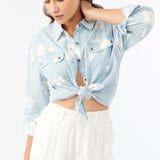 Antoni Button Down Top