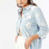 Antoni Button Down Top