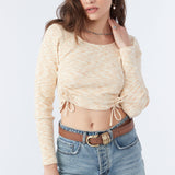 Anyta Side Cinched Knit Top