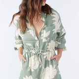 Avala Cotton Crinkle Double Gauze Romper