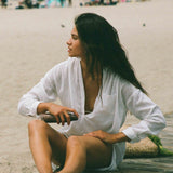 Saltwater Solids Belizin Cover-Up Tunic