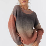 Billie Ombre Mockneck Oversized Sweater