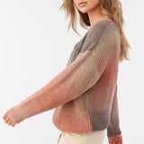 Billie Ombre Mockneck Oversized Sweater