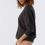 Choice Crewneck Oversized-Fit Fleece Pullover